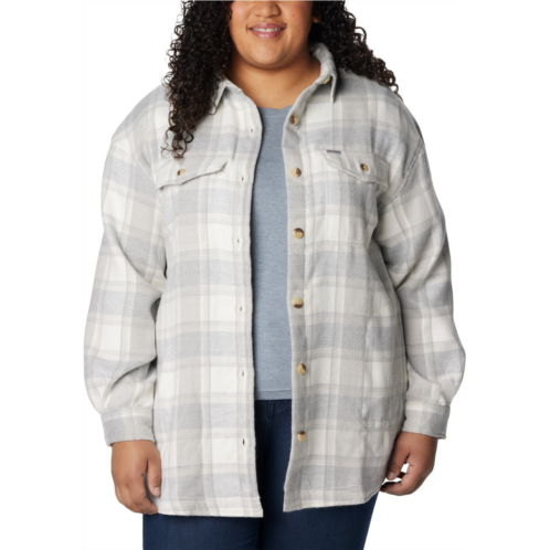 Columbia Sportswear Columbia Womens Plus Calico Basin Shirt Jacket