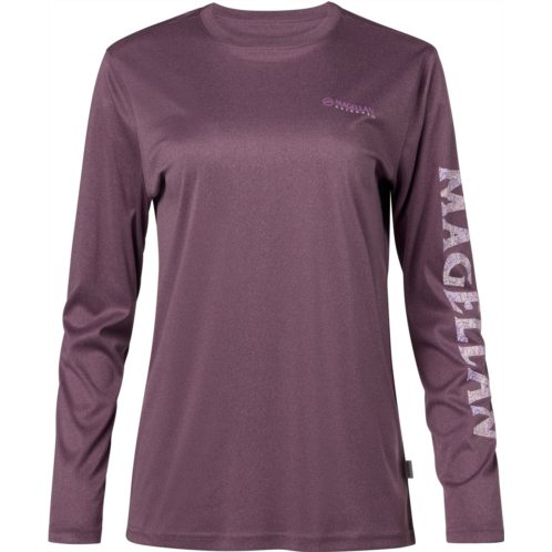 Magellan Outdoors Womens Caddo Lake Logo Crew Long Sleeve T-shirt