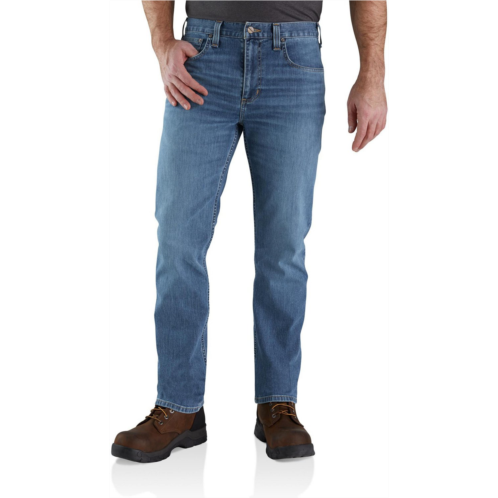 Carhartt Mens Rugged Flex Relaxed Fit Straight-Leg Jeans