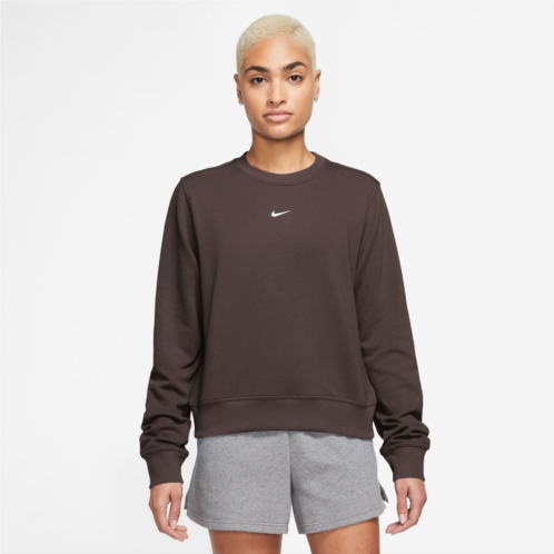 Nike Womens Dri-FIT Crew Neck French Terry Sweatshirt