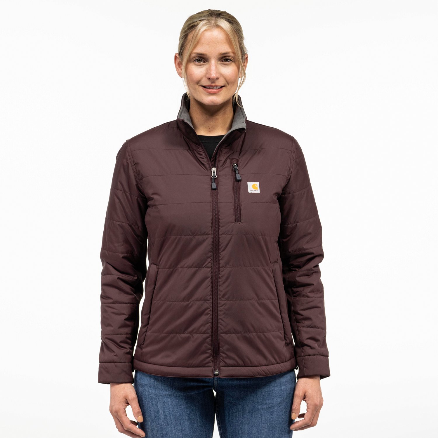 Carhartt Womens Rain Defender Insulated Lightweight Relaxed Fit Jacket