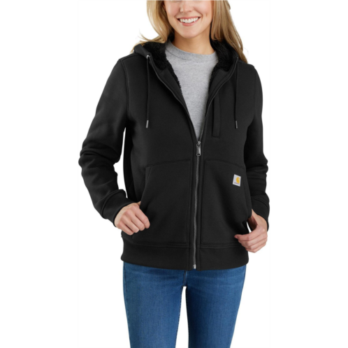 Carhartt Womens Relaxed Fit Midweight Sherpa Lined Plus Size Sweatshirt