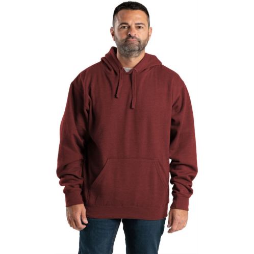 Berne Mens Signature Sleeve Hooded Pullover Grey