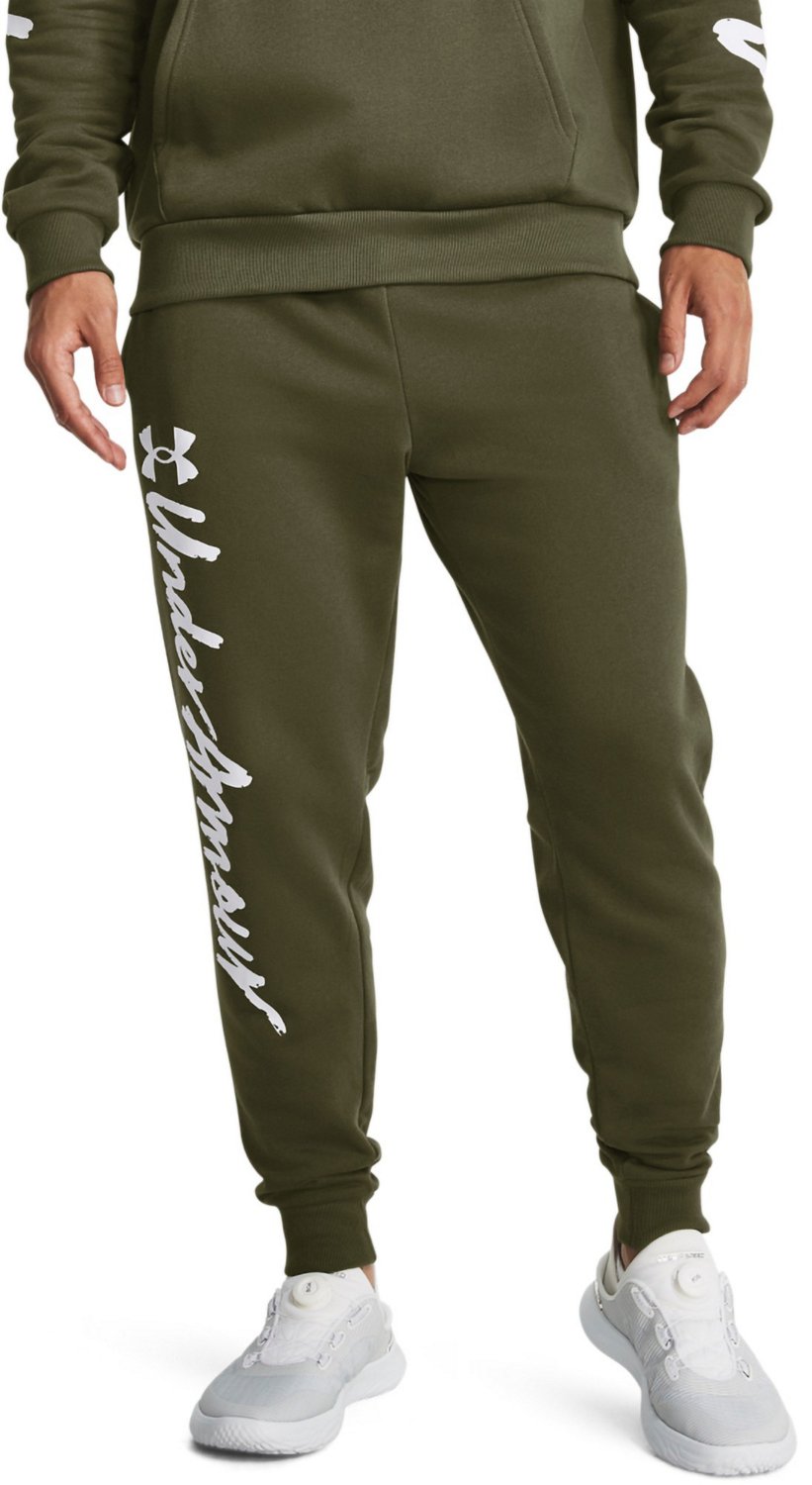 Under Armour Mens Rival Fleece Graphic Joggers