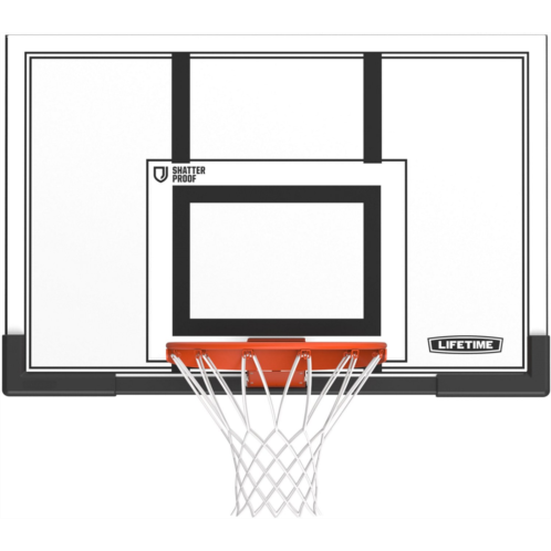 Lifetime Basketball 50 in Polycarbonate Backboard and Rim Combo