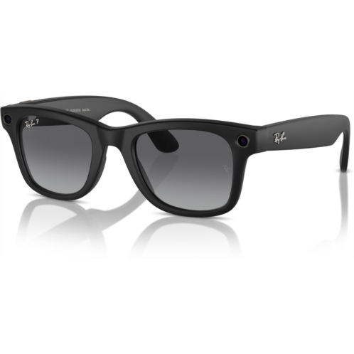 Ray-Ban Wayfarer Meta Medium Polarized Sunglasses