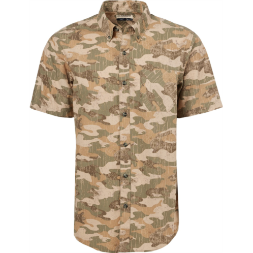 Magellan Outdoors Mens Summerville Print Short Sleeve Shirt