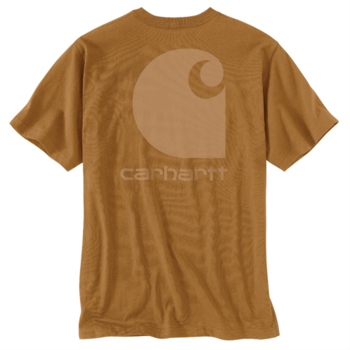 Carhartt Mens Relaxed Fit Heavyweight Pocket T-shirt