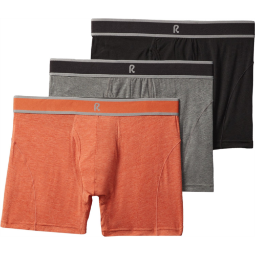 R.O.W. Mens Comfort Underwear 4 in Apricot Brandy Heather