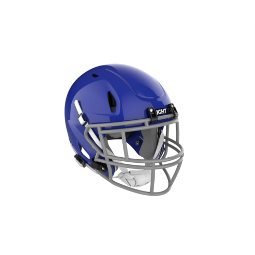 LIGHT Helmets LS2 Composite Varsity Football Helmet Blue