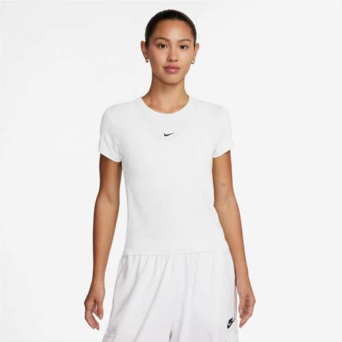 Nike Womens Sportswear Chill Knit T-Shirt Black