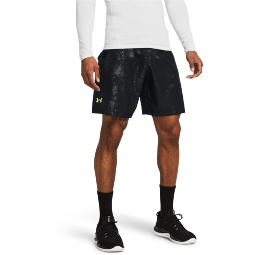 Under Armour Mens Woven Emboss Shorts 8 in