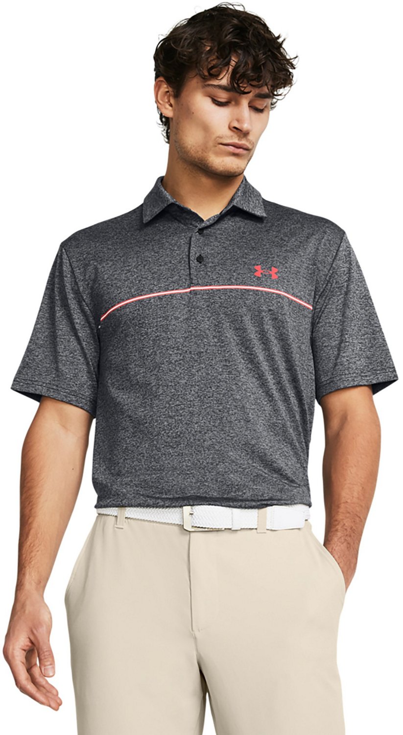 Under Armour Mens Playoff 3.0 Striped Polo
