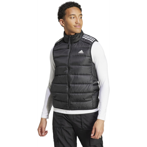 adidas Mens Essentials 3-Stripes Light Down Vest