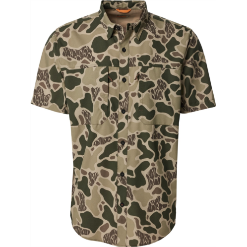 Magellan Outdoors Mens Lightweight Ripstop Button Down Short Sleeve Shirt