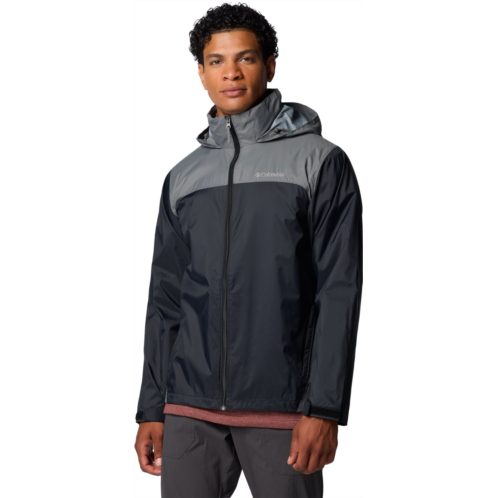 Columbia Sportswear Mens Glennaker Lake II Rain Jacket Black / City Grey