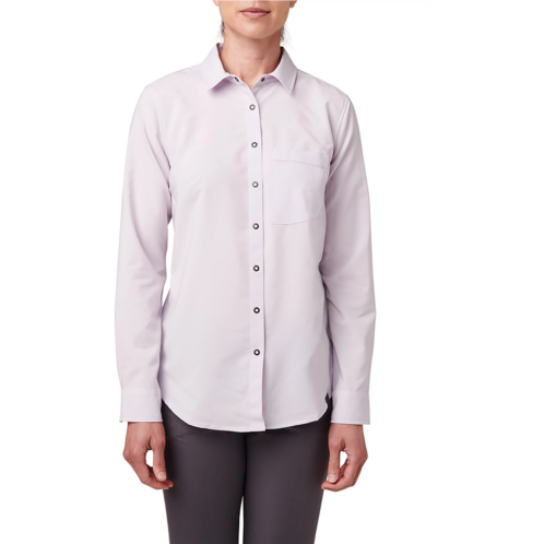 5.11 Tactical Womens Liberty Flex Solid Long Sleeve Shirt Black