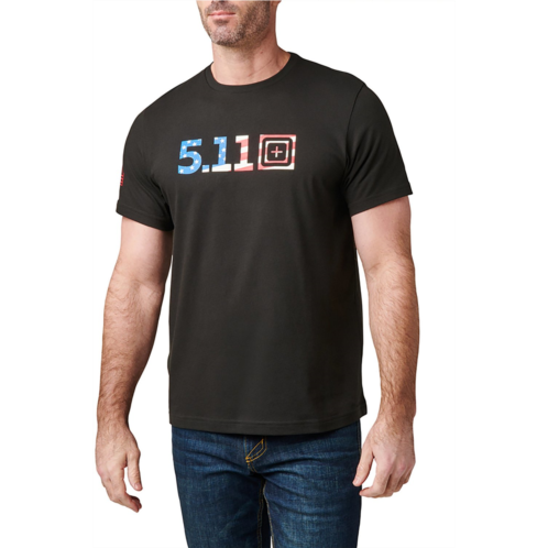 5.11 Tactical Mens USA Flag Fill Short Sleeve Shirt