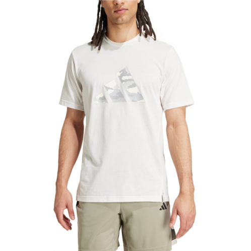 adidas Mens Train Essentials Seasonal Training Graphic Logo T-shirt