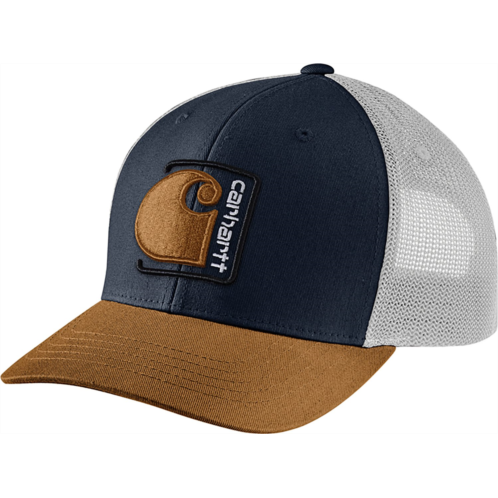 Carhartt Mens Canvas Logo Patch Cap Shadow
