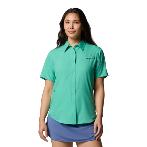 Columbia Sportswear Womens Tamiami II Short Sleeve Shirt Spray