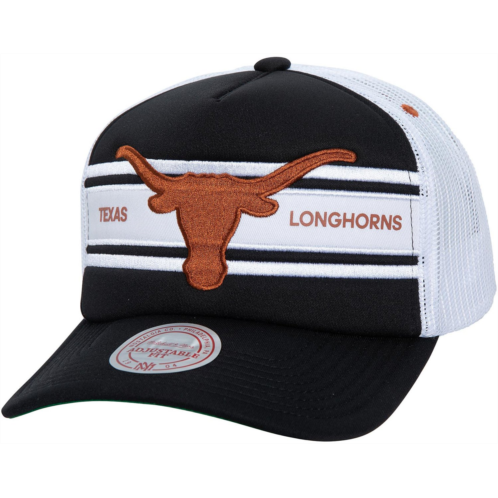 Mitchell & Ness Adults Texas Longhorns Sideline Trucker Cap