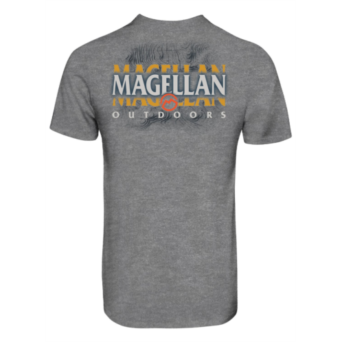 Magellan Outdoors Mens Topo Repeat T-shirt Legion Blue