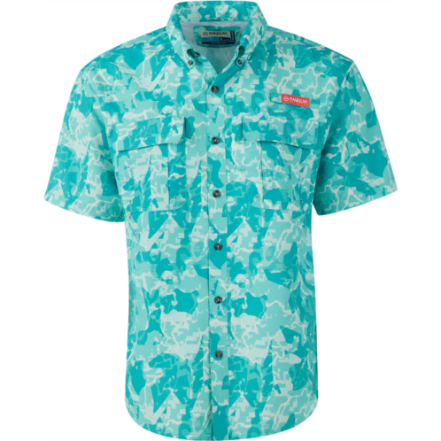 Magellan Outdoors Mens Laguna Madre Coastal Conservation Association Artist Series Short Sleeve Fishing Shirt Bottom Machine