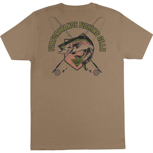 Columbia Sportswear Mens Performance Fishing Gear For Reel Short Sleeve T-shirt
