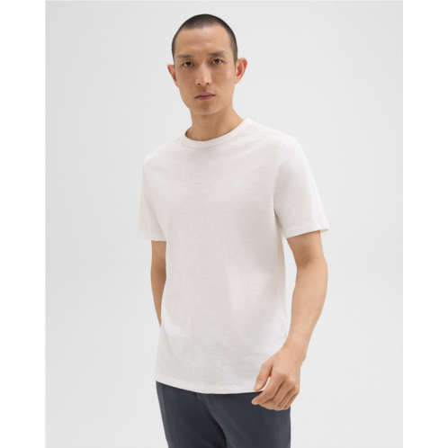 Theory Essential Tee in Cosmos Slub Cotton