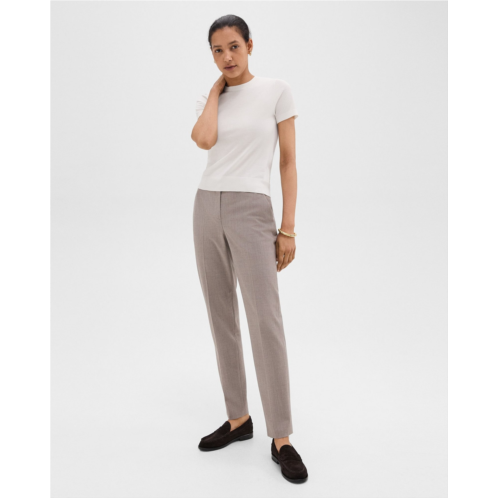 Theory Treeca Full Length Pant in Good Wool