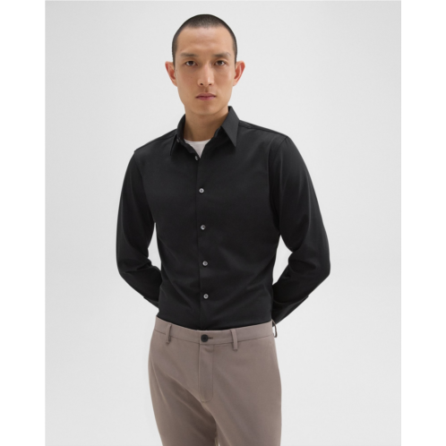 Theory Sylvain Shirt in Structure Knit