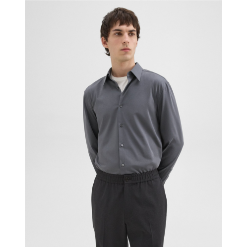 Theory Sylvain Shirt in Structure Knit