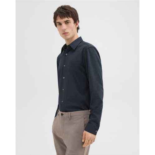 Theory Sylvain Shirt in Structure Knit