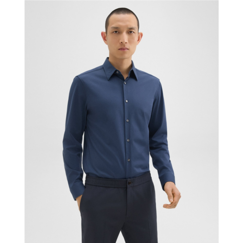 Theory Sylvain Shirt in Structure Knit