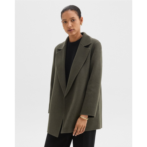 Theory Clairene Jacket in Double-Face Wool-Cashmere