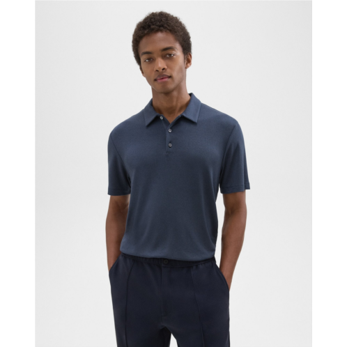 Theory Bron Polo Shirt in Anemone Modal Jersey