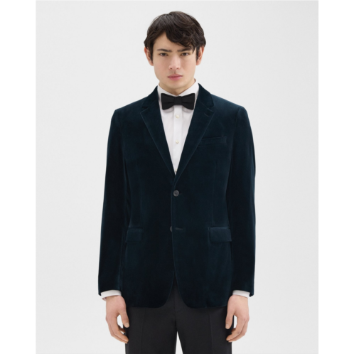 Theory Chambers Blazer in Stretch Velvet