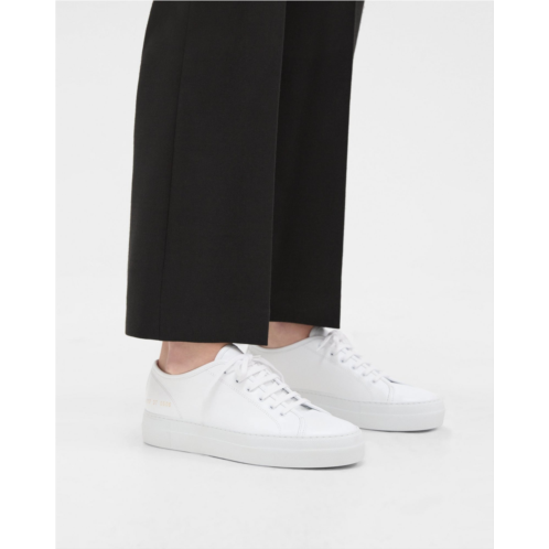 Theory Common Projects Womens Tournament Low-Top Super Platform Sneakers