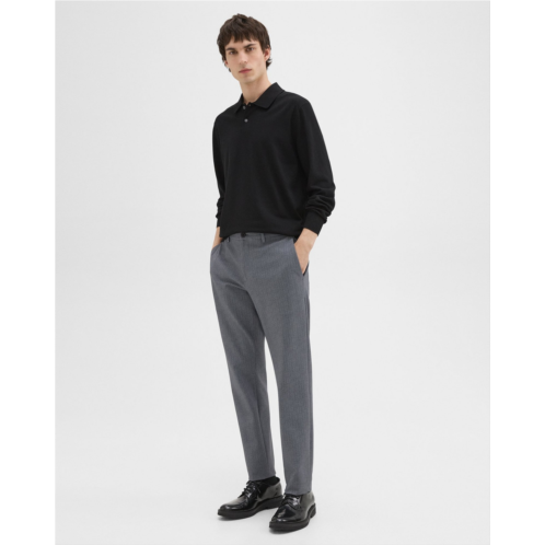 Theory Zaine Pant in Herringbone Precision Ponte