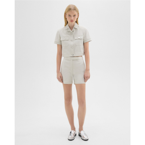 Theory Waist Tab Short in Neoteric Twill