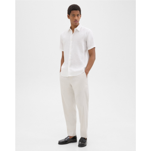 Theory Curtis Drawstring Pant in Good Linen