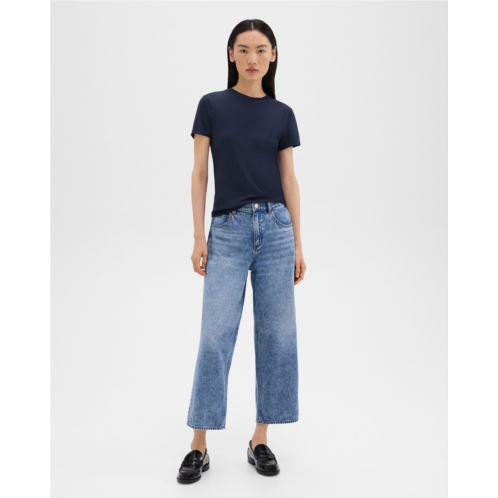 Theory Relaxed Straight Jean in Denim