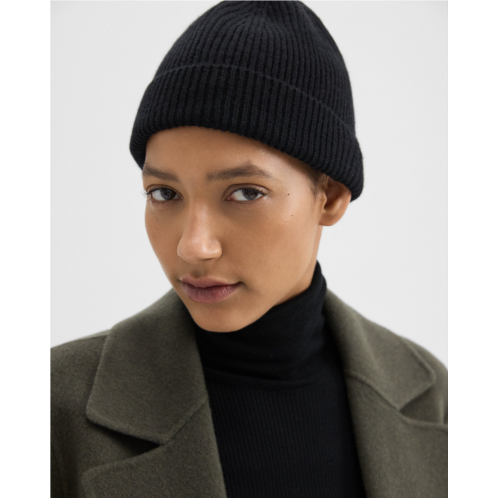 Theory Beanie in Cashmere