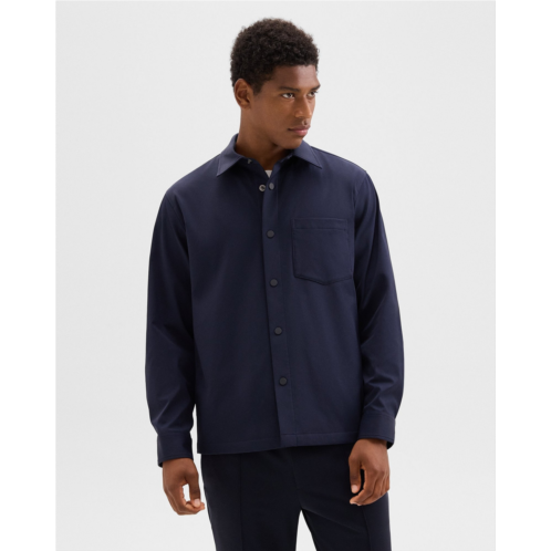 Theory Shirt Jacket in Neoteric