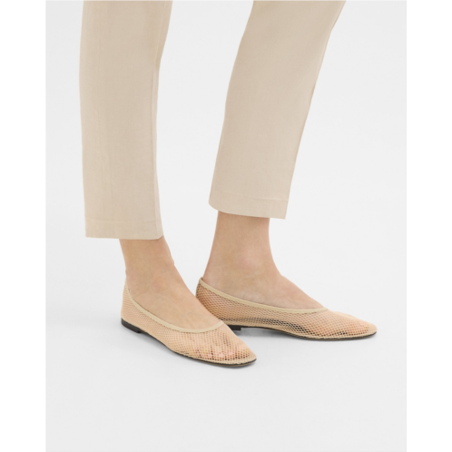 Theory Ballet Flat in Mesh