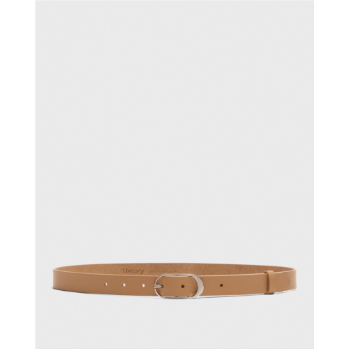 Theory Classic Oblong Belt in Leather