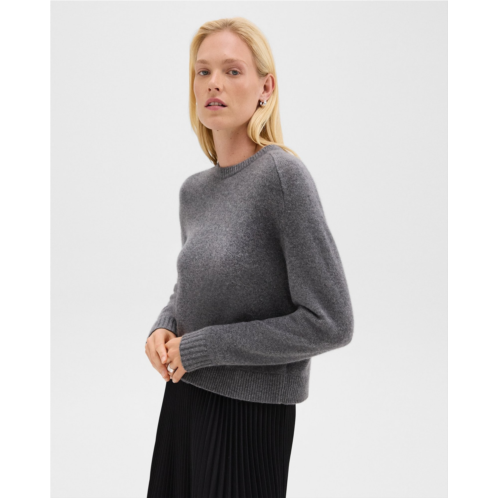 Theory Cropped Sweater in Cashmere