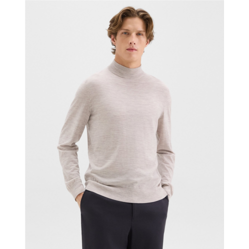 Theory Mock Neck Sweater in Regal Wool