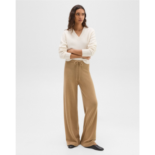 Theory Track Pant in Felted Wool-Cashmere